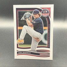 2024 Panini Zion Theophilus #118 USA Stars & Stripes NTDP