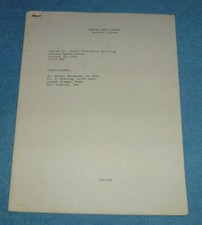 NASA Skylab IV Solar Prominence Briefing Transcript Jan 18, 1974