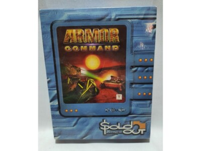 Armor Command PC CD-ROM Soldout Edition Big Box NEW UNUSED resealed
