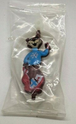 Post Cereal Golden Crisp Sugar Bear Spinning Top Christmas Ornament