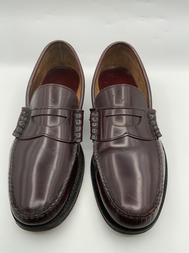 Church's Shoes Penny Loafers Hand Made Cordovan Leather Shoes Mens 10 M - Picture 6 of 17
