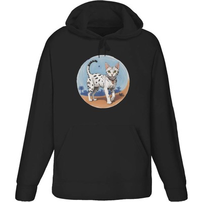 Hoodie / Kapuzenpullover ''Egyptian Mau Cat'' für Erwachsene (HO050638)
