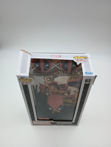 Funko Pop! Comic Covers: Chimichanga Deadpool #62 Target Exclusive New Bx Damage - Picture 2 of 8