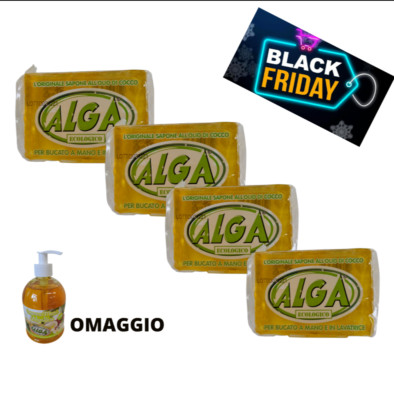 Sapone alga ecologico ipoallergenico per bucato a mano e Sapone alga ecologico ipoallergenico per bucato a mano e