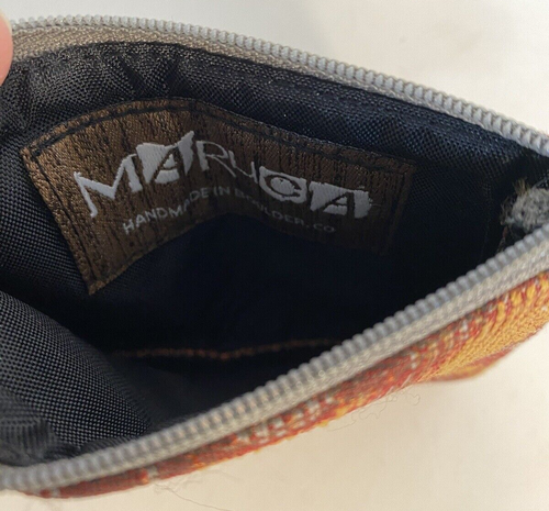 Maruca Designs Boulder CO Handmade coin purse zipper pouch NWOT - Picture 4 of 4