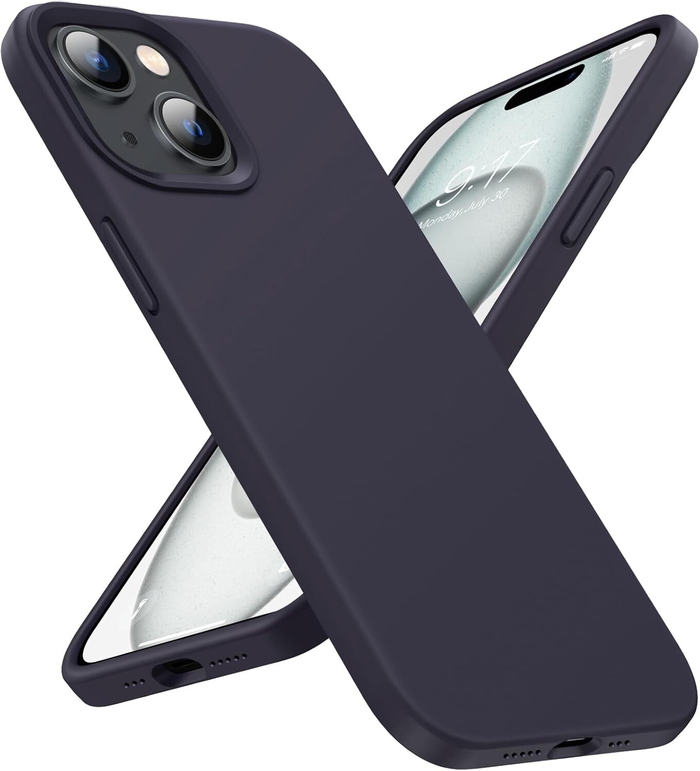 Designed for iPhone 15 Case, Silicone Phone Case [Military Grade Drop Protec-image