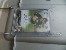 2017 Bowman Chrome Riley Mahan Auto Marlins Autograph Card 