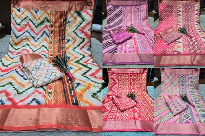 fancy beutifull  Saree Indian Silk saree Party Designer Bollywood Wedding A-906