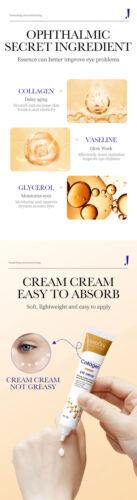 Collagen Eye Cream Firming Moisturizing Skincare Anti Dark Circles Bags Remover - Picture 10 of 12