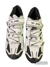 Zol Stage Road Cycling Shoes with SPD Cleats Size 7.5