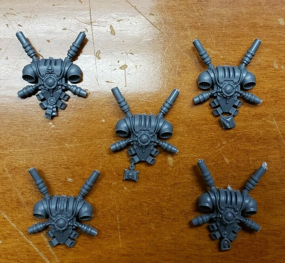 Mochilas teletransportadoras Warhammer 40k Grey Knight Bits Strike Squad x5 TP05 Foto 2 de 2