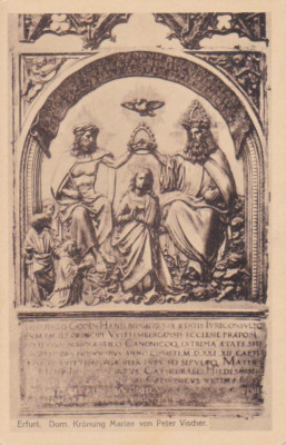 Erfurt Dom Krönung Mariae von Peter Vischer, ca. 1900er Jahre