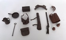 Vintage Marx Johnny West Best of the West Accessories 13 Pcs