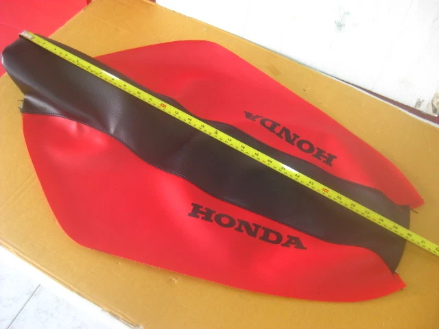 Fit HONDA CR125R YEAR 2001 SEAT COVER RED-BLACK [mi4744] Foto 2 de 4