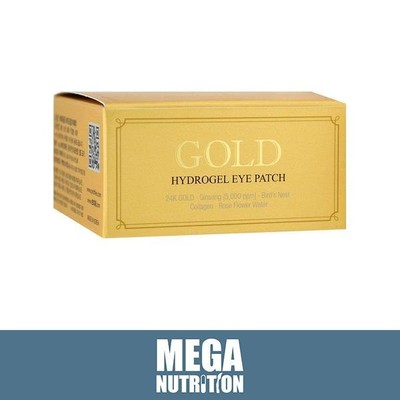 Petitfee Gold Hydrogel Augenklappe 24K Gold 60 Pcs | Für Augenringe Falten