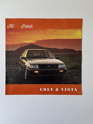 Plymouth Colt & Vista 1987 dealer brochure - English - Canada