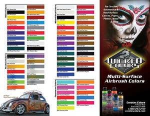 Createx-Wicked-Colors-Water-Based-2oz-Universal-Airbrush-Paint-select-any-color