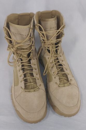 Oakley Men's Desert Lightweight Suede Soft Toe Combat Boots Beige Size 8 NEW - Picture 9 of 12