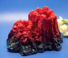 Aquarium Volcano Resin ornament For Fish Tank decoration AK581
