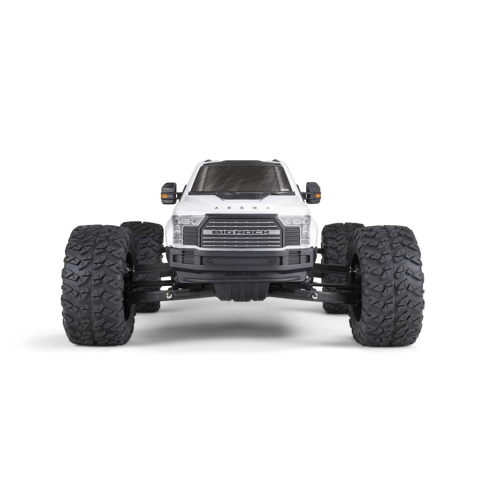Arrma Big Rock 6S 4WD BLX 1/7 Monster Truck RTR, White - Picture 2 of 6