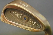 Ping Eye 2  BeCu Beryllium Copper 3 Iron Blue Dot 3 Iron Shaft Regular Steel