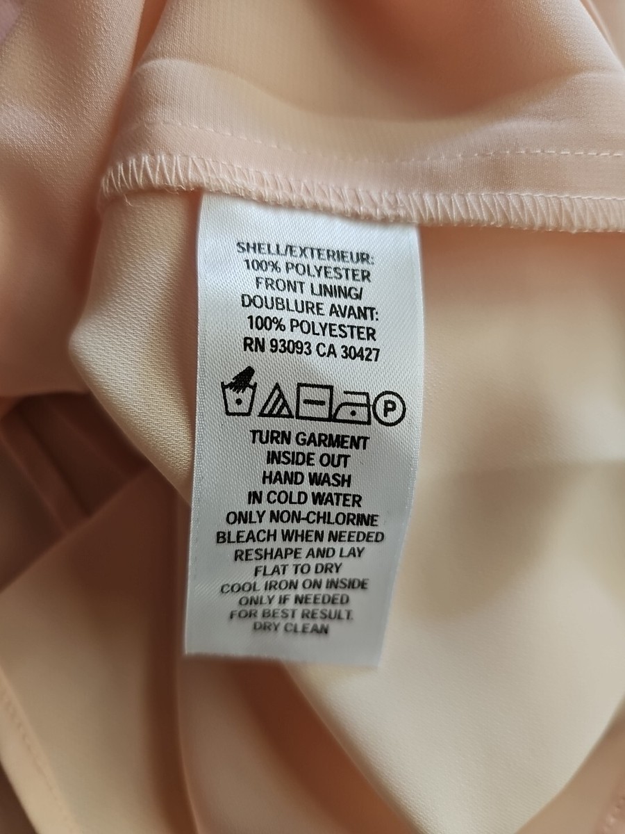 Nic+Zoe Tank Blouse Womens L Pale Pink Or Peach Sleeveless Top | eBay