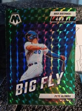 2022 Panini Mosaic Pete Alonso Green Prizm 
