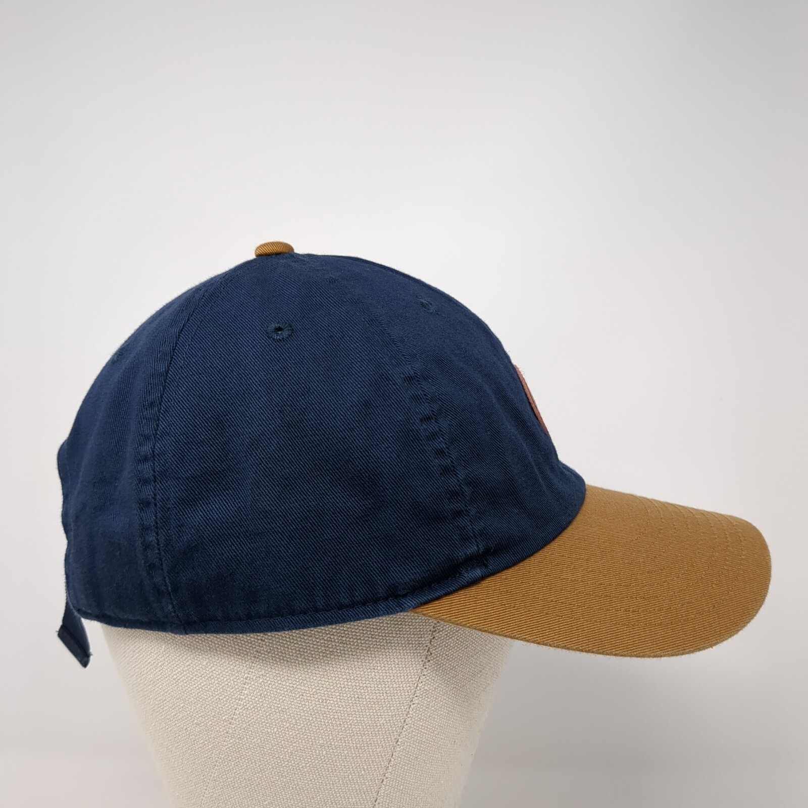Mountain Leather Patch Strapback Hat Multi One Si… - image 4