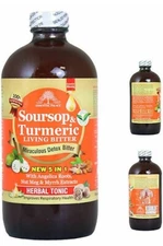 Soursop & Turmeric Detox Living Bitters By Essential Palace 5 In 1 Herbal Tonic