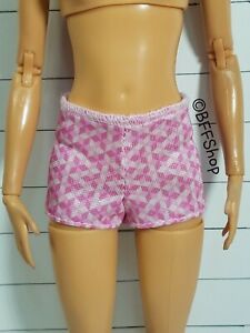 MATTEL RED HIGH WAIST SHORTS BARBIE FASHIONISTAS FASHION CLOTHES CURVY
