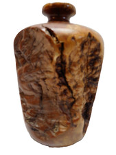 Amazing Wood Burl Bud Vase  7-1/2" x 5" diameter