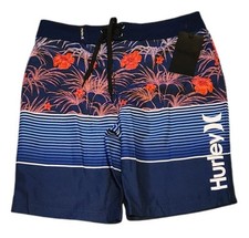 NWT Hurley Boys SZ 10-25 Midnight Navy Board Shorts