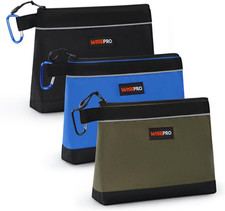 Zipper Tool Pouches, Multi-Purpose Utility Tool Bags Organizer for Small Hand To