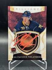 Alexander Nylander 2017-18 The Cup Hockey Brilliance Auto On Card #B-AN
