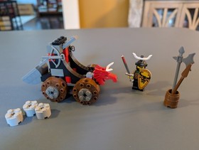 LEGO Castle 6032 Catapult Crusher - Complete Set - Includes Instructions -No Box