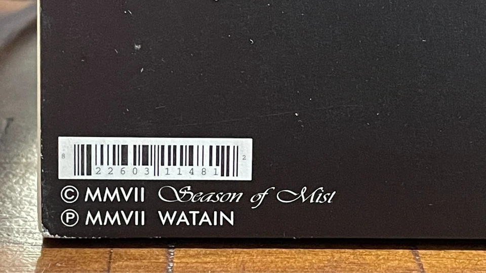 WATAIN - Sworn to the Dark Rare 2LP 2012 Reissue Ltd to 500 EX Condition IMPORT - Image 4 of 4