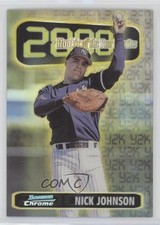 1999 Bowman Chrome Rookie of the Year Favorites Refractor Nick Johnson 0c4