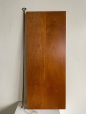 89cm x 35cm Staples Ladderax watermark end long deep shelf & 2 bars (30F)