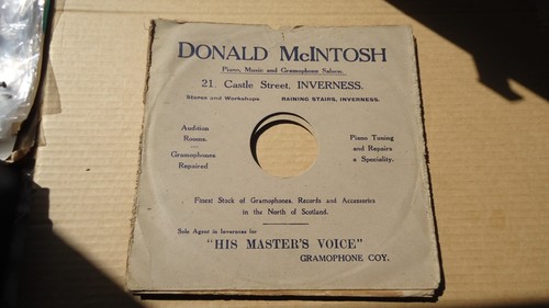 12" Carboard 78 Record Covers Early 1900's ( Cover Only ) x 13 - Picture 8 of 14