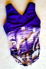 Gymnastics Leotard Child Medium CM 6/8 Dance Ballet Cheer Costume Aerialist