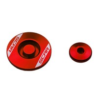 Motorstopfen ROT Scar FüR Honda CRF 450 X (PE06) 2005-13