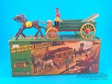 VAGÓN LEJANO OESTE DE MADERA VINTAGE AÑOS 70 #3 * GRAN CAJA DE ARTE * ARGENTINA por MARVI