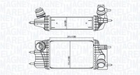 Magneti Marelli LadeluftküHler 351319205810 FüR Nissan NV200 Evalia Bus Pulsar