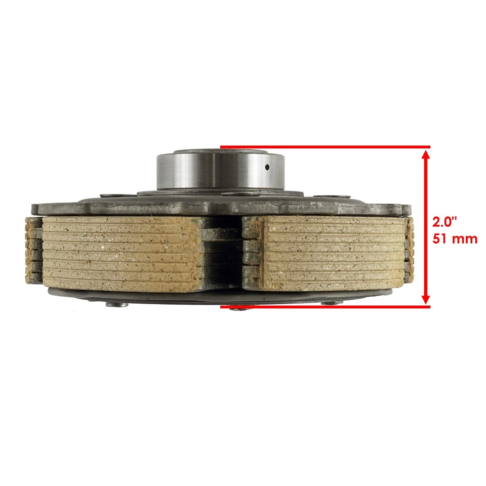 Caltric Wet Clutch Housing Kit For Arctic Cat 700 GT LTD TBX TRV 2009-2015 - Image 3 of 4