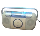 VTG Sony CD Radio & Cassette Recorder Player Stereo Jam Boombox CFD-E100