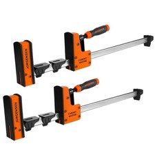 JORGENSEN 2-Pack 24" Parallel Bar Clamp Heavy-Duty Cabinet Master Clamp Spreader