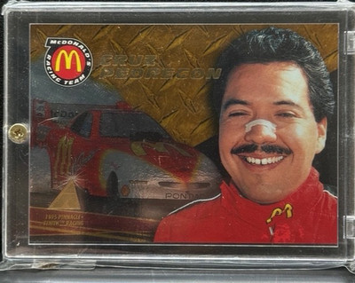 VRHTF NHRA VTG RARE ''CRUZ PEDREGON-JOE GIBBS'' RACING LEGEND DRAG RACING CARD''