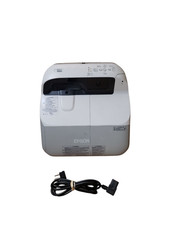 Epson BrightLink 485Wi LCD Projector Model H452A 1820 Lamp Hours tested Good