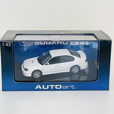 Subaru Legacy B4 AUTOart 1/43 Diecast Model White Rare F/S Japan