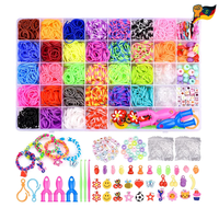 Loom BäNder Set 2500 Farben 32 Farben DIY ArmbäNder